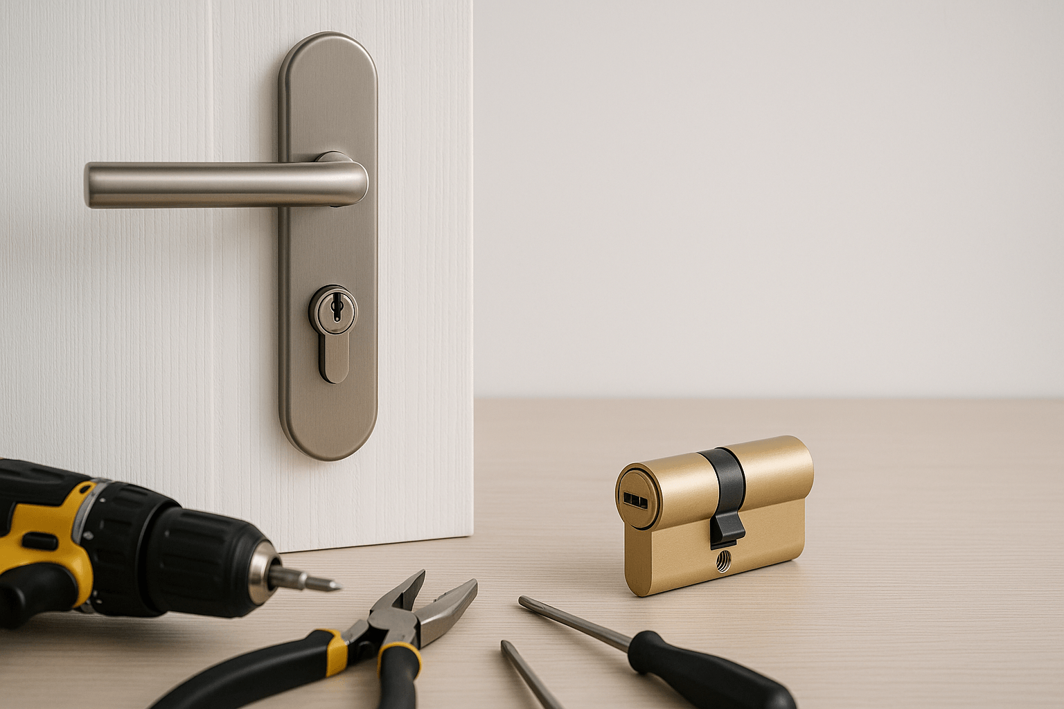 Instalación de bombines de seguridad Chiclana - Cerrajero Chiclana en Chiclana